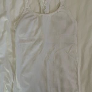 Lululemon Athletica White Athletic Top